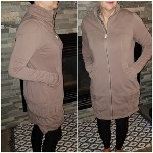 NWOT, Sporty knee length jacket